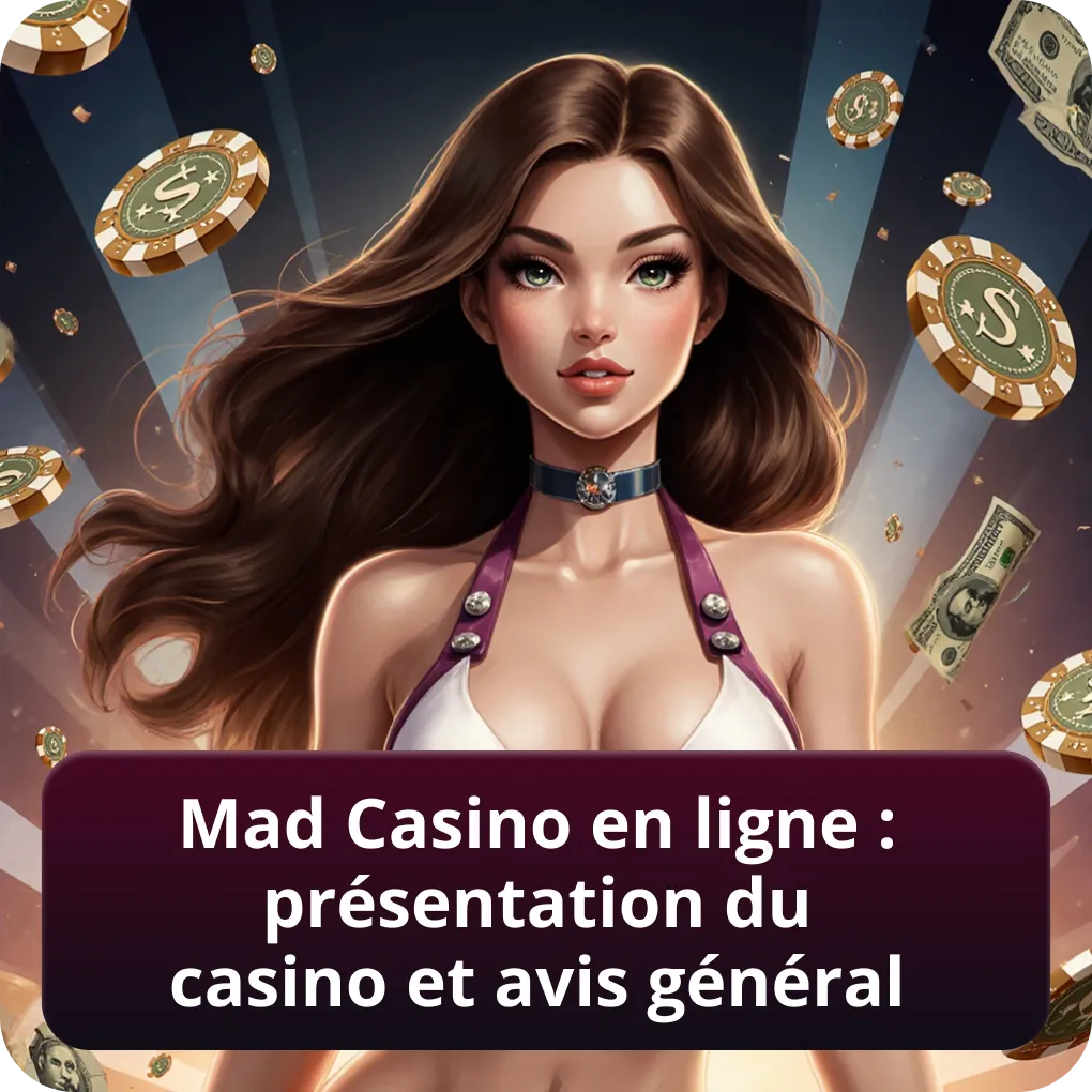 Mad Casino en ligne : présentation du casino et avis général